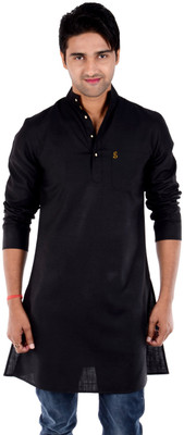 46% OFF on S9 Men Solid Men's Straight Kurta