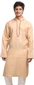 47% OFF on Aapno Rajasthan Solid Men's A-line Kurta