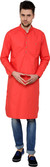 50% OFF on See Designs Solid Men's Straight Kurta