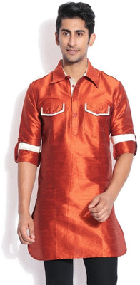 50% OFF on Vivyaan Solid Men's Straight Kurta 50% OFF on Vivyaan Solid Men's Straight Kurta