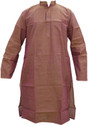 Indiatrendzs Solid Men's Straight Kurta