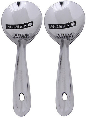 50% OFF on Tallboy Tallboy Anushka Deluxe basting Ladle set of 2 medium Steel Ladle Steel, Pack of 2