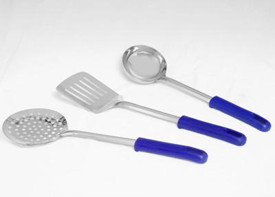 Cielo Stainless Steel Ladle Silver, Pack of 3 Cielo Stainless Steel Ladle Silver, Pack of 3