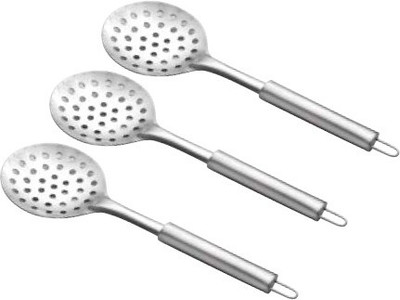 11% OFF on Cielo Stainless Steel Ladle Silver, Pack of 3