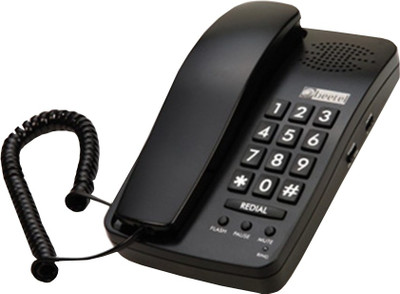 Beetel B15 Corded Landline Phone (Black)