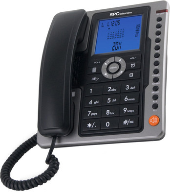 SPCtelecom 3604N Corded Landline Phone (Black) 