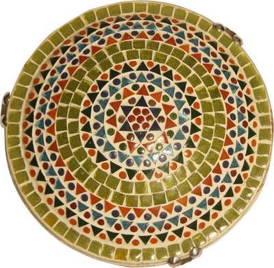 52% OFF on EarthenMetal Multicolor Glass Lantern