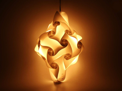 24% OFF on Somya Leger SL 24 B Y Yellow Polypropylene Lantern