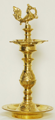 7% OFF on Diya Gold Brass Lantern 7% OFF on Diya Gold Brass Lantern