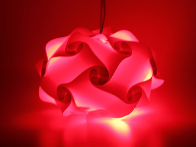 29% OFF on Somya Leger SL 20 R Red Polypropylene Lantern