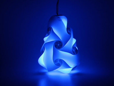 22% OFF on Somya Leger SL 15 B BL Blue Polypropylene Lantern