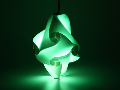 28% OFF on Somya Leger SL 9 A G Green Polypropylene Lantern