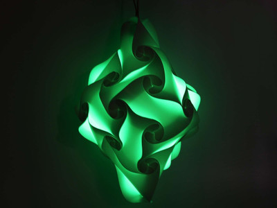 24% OFF on Somya Leger SL 24 B G Green Polypropylene Lantern 24% OFF on Somya Leger SL 24 B G Green Polypropylene Lantern