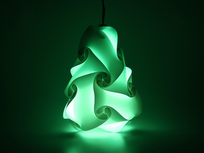 22% OFF on Somya Leger SL 15 B G Green Polypropylene Lantern