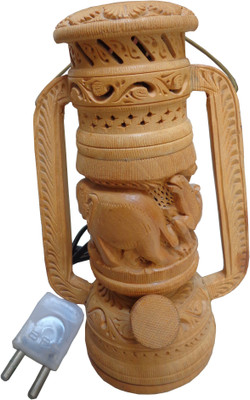 41% OFF on Parvidvap Handicrafts PWL55 Brown Wooden Lantern