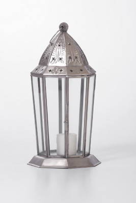 28% OFF on Goyal India Silver, Clear Iron, Glass Lantern 28% OFF on Goyal India Silver, Clear Iron, Glass Lantern