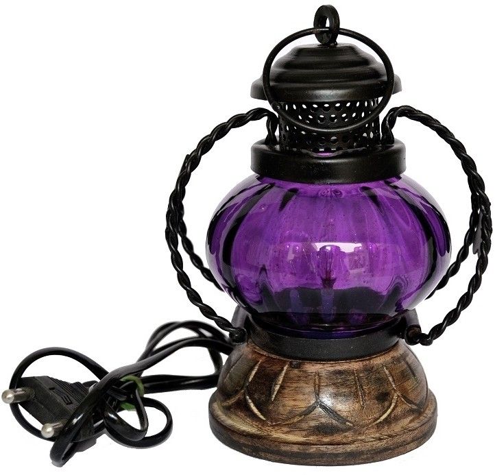 44% OFF on Woodino Handicrafts Lan Brown, Purple, Black Glass Lantern 44% OFF on Woodino Handicrafts Lan Brown, Purple, Black Glass Lantern