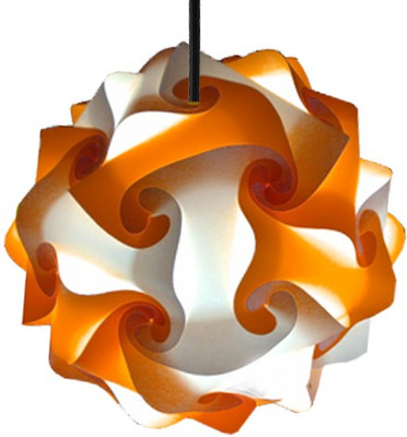 Sigma Lamp Orange, White Polypropylene Lantern Sigma Lamp Orange, White Polypropylene Lantern