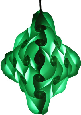 33% OFF on Somya Leger Green Polypropylene Lantern
