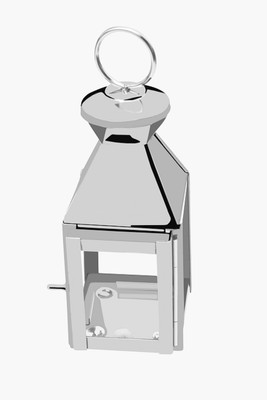 12% OFF on Sage Koncpt Small Silver Stainless Steel Lantern 12% OFF on Sage Koncpt Small Silver Stainless Steel Lantern