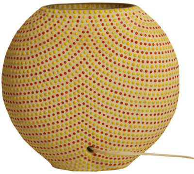 52% OFF on EarthenMetal Beige, Yellow, Red Glass Lantern