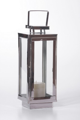 7% OFF on Goyal India Clear Steel, Glass Lantern