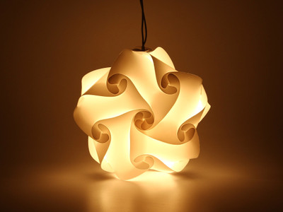 22% OFF on Somya Leger SL 15 A Y Yellow Polypropylene Lantern