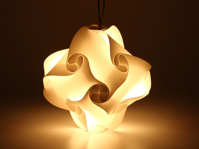 25% OFF on Somya Leger SL 12 A Y Yellow Polypropylene Lantern