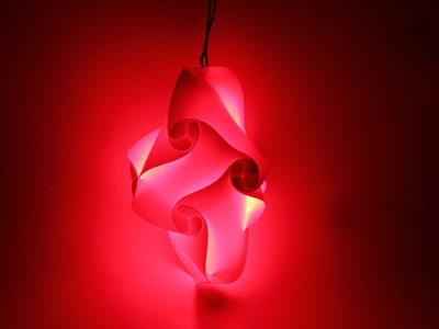 28% OFF on Somya Leger SL 9 A R Red Polypropylene Lantern