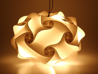 29% OFF on Somya Leger SL 20 Y Yellow Polypropylene Lantern