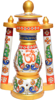 37% OFF on Artist Haat Beautifully Handcarved Multicolor Marble Lantern