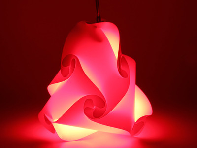 28% OFF on Somya Leger SL 9 B R Red Polypropylene Lantern