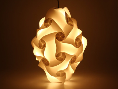 24% OFF on Somya Leger SL 24 A Y Yellow Polypropylene Lantern