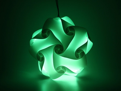 22% OFF on Somya Leger SL 15 A G Green Polypropylene Lantern 22% OFF on Somya Leger SL 15 A G Green Polypropylene Lantern