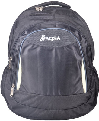 26% OFF on AQSA 15 inch Laptop Backpack Blackandgrey
