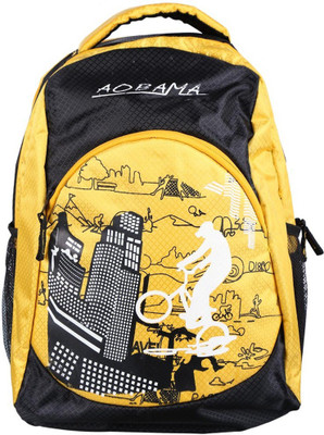 33% OFF on Aoboma 15 inch Laptop Backpack Yellow, Black