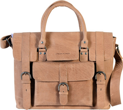69% OFF on Urban Forest 14 Inch Laptop Messenger Bag Natural