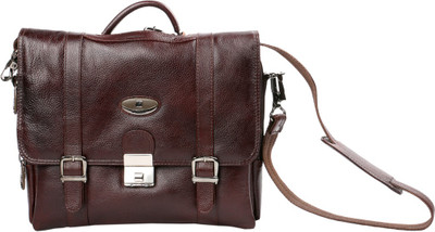 17% OFF on Vivara 15 inch Laptop Messenger Bag Brown 17% OFF on Vivara 15 inch Laptop Messenger Bag Brown