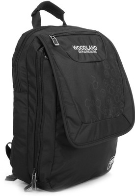 Woodland 17 Laptop Backpack Black