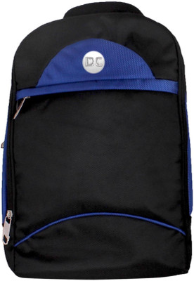 22% OFF on Desi Crown Black Dark Blue BP-135 16 inch Laptop Backpack Black