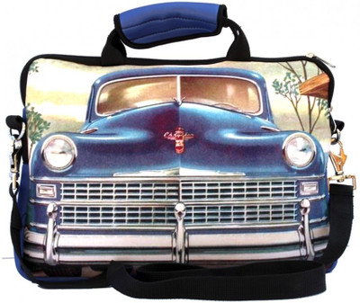 Shor Sharaba 13 inch Expandable Laptop Messenger Bag Multi-color