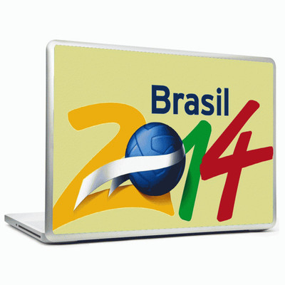 Headturnerz Brasil 2014 in Yellow Vinyl Laptop Decal Headturnerz Brasil 2014 in Yellow Vinyl Laptop Decal