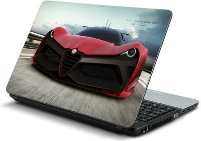Namo Art Alfa Romeo Supercar Car Laminated Vinyl Laptop Decal