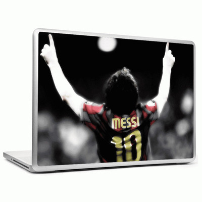 24% OFF on Headturnerz Messi Celebrating Goal Barcelona Vinyl Laptop Decal