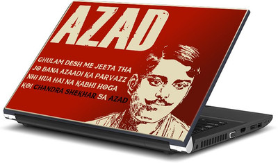 ShopMantra Chandra Shekhar Azad The Legend Laptop Skin Vinyl Laptop Decal (All Laptop)