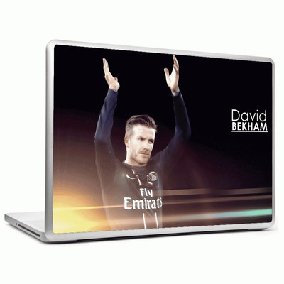 24% OFF on Headturnerz David Beckham Thanking Fans Vinyl Laptop Decal