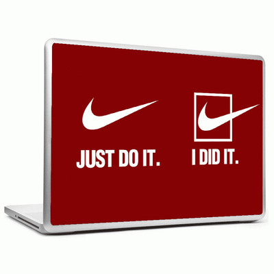24% OFF on Headturnerz Just Did It Red Vinyl Laptop Decal