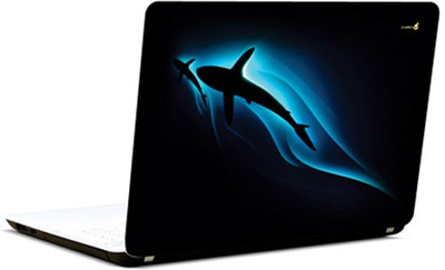Pics And You Ocean Black And Blue Vinyl Laptop Decal (Laptops And Macbooks)