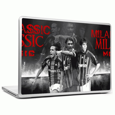 24% OFF on Headturnerz Ac Milan Jersey Fifa Vinyl Laptop Decal