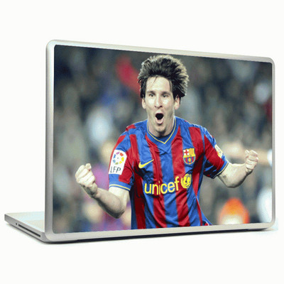 24% OFF on Headturnerz Lionel Messi Barcelona Fifa Vinyl Laptop Decal